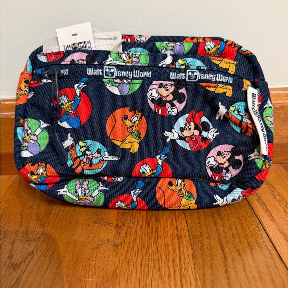 Disney Character Print Belt Bag - NWT